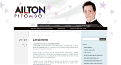 Desktop Screenshot of ailtonpitombo.com.br